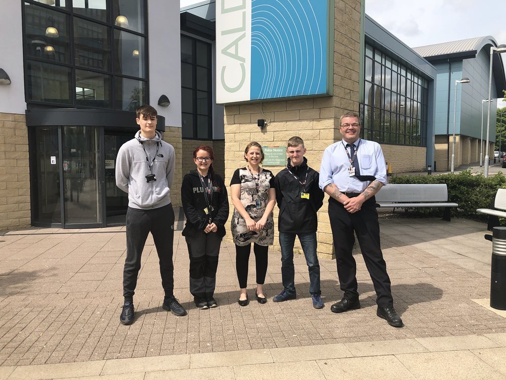 CalderdaleCol's tweet photo. Well done to our Plumbing students, George and Ryan, for completing their course and securing apprenticeships with Dale Stephenson Ltd! 👏 #SkillsForTheFuture https://t.co/AGliZozsoX