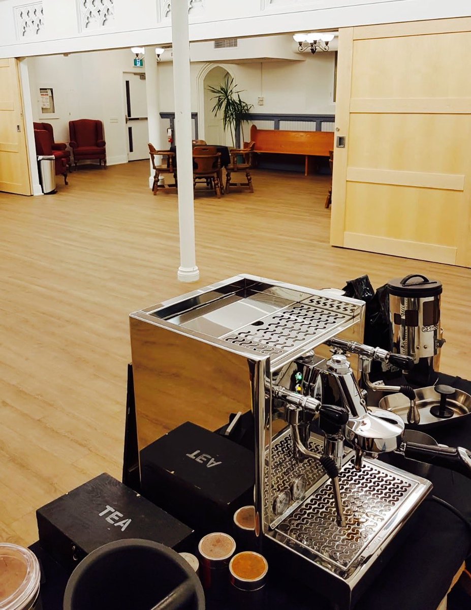 EspressoBella's tweet photo. #BaristaView last night at @StBasil_TO for #organix18 Thank you for letting us be of service 🎼☕️ https://t.co/SkPx3OvLHe