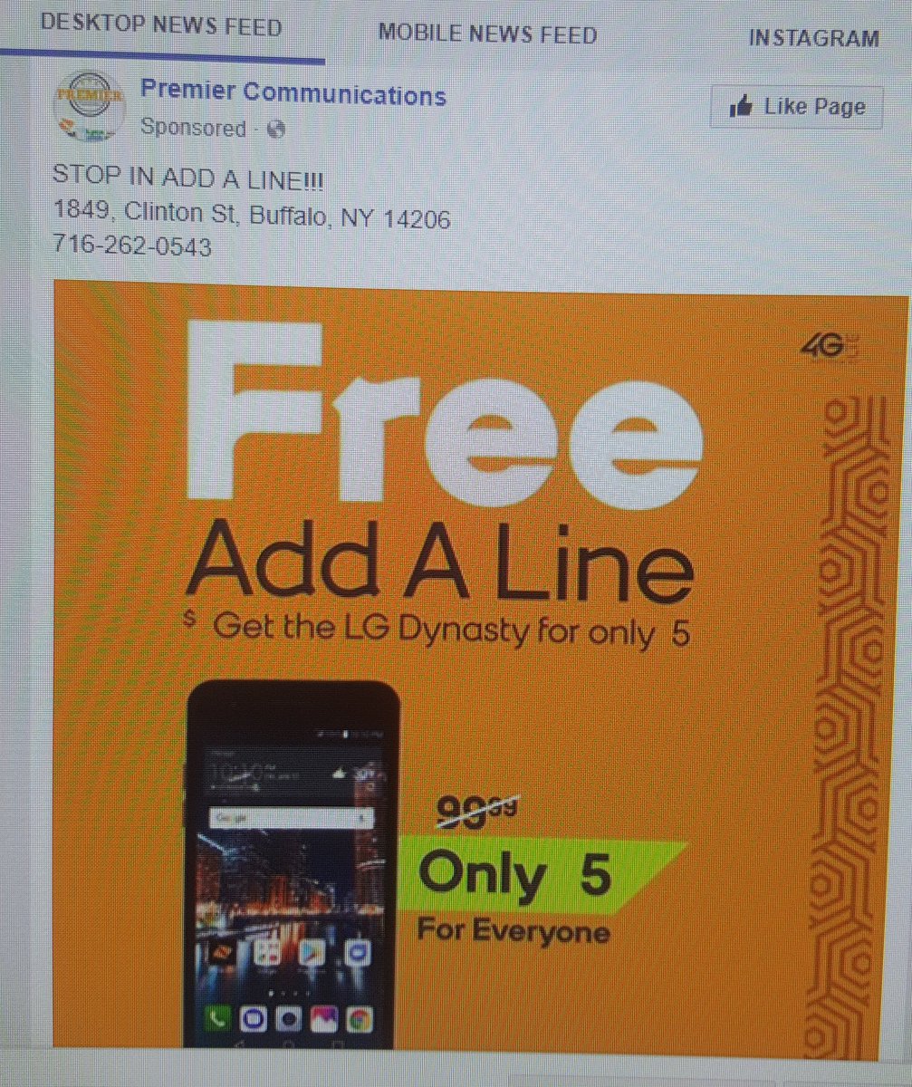 Premier_buffalo's tweet photo. Starting off the promo with a social media blast. 
#NEhustle #Hypersidewalk #Boostnation #LGTributeDynasty #dealofthecentury @KellySprintBuff @sarahhyperlink @shawnatspg https://t.co/YeEjkDt9ai