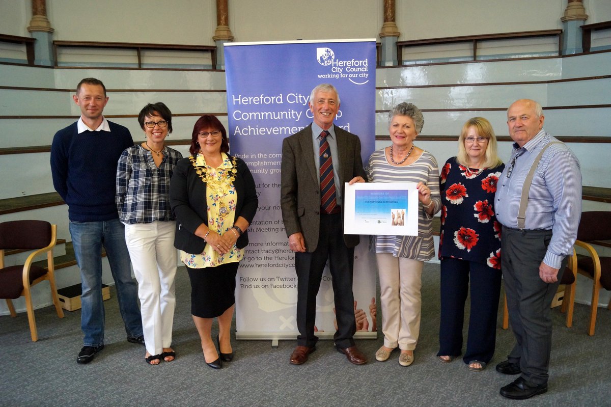 HfdCityCouncil's tweet photo. Community Open Space Award Winner: The Country Park Supporters - £100 worth of plants and trees.
Youth Project Award: Wellbeing Ambassadors (supported by The CLD Trust) - £200

Congratulations to all winners, and good luck for next year for all future nominees! #Hereford https://t.co/RDRT6Y0Gdh