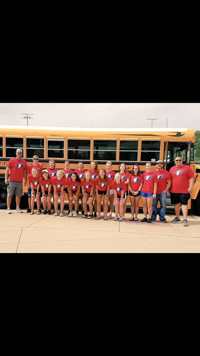 R7_Football's tweet photo. We’re off! Can’t wait to see what this group accomplishes these next two days. #state2k18 https://t.co/Ls0LoJhbKd