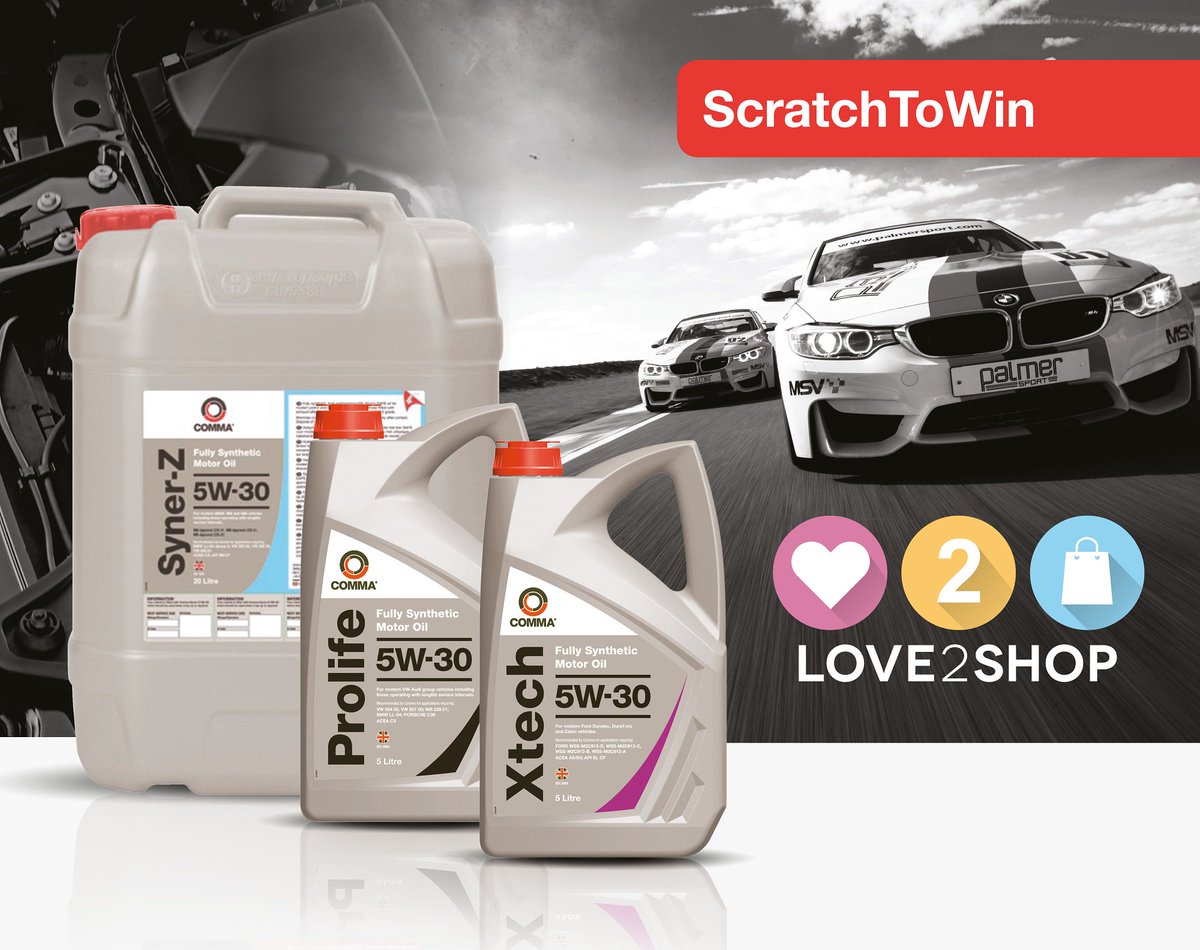 It's not too late for a chance to scratch and win! Follow the link below for a chance to win a range of Love2Shop vouchers and Palmersport driving day experiences: ow.ly/OYNH30k2Pef