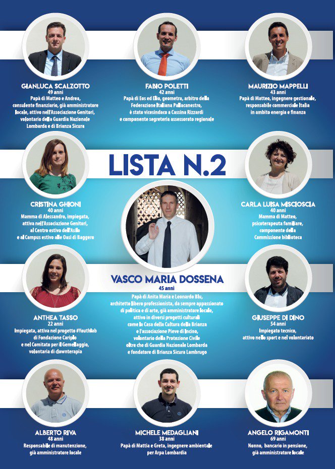 VascoDossena's tweet photo. #lambrugopertutti #tuttiperlambrugo #vascosindaco https://t.co/IOm01QbG2Q