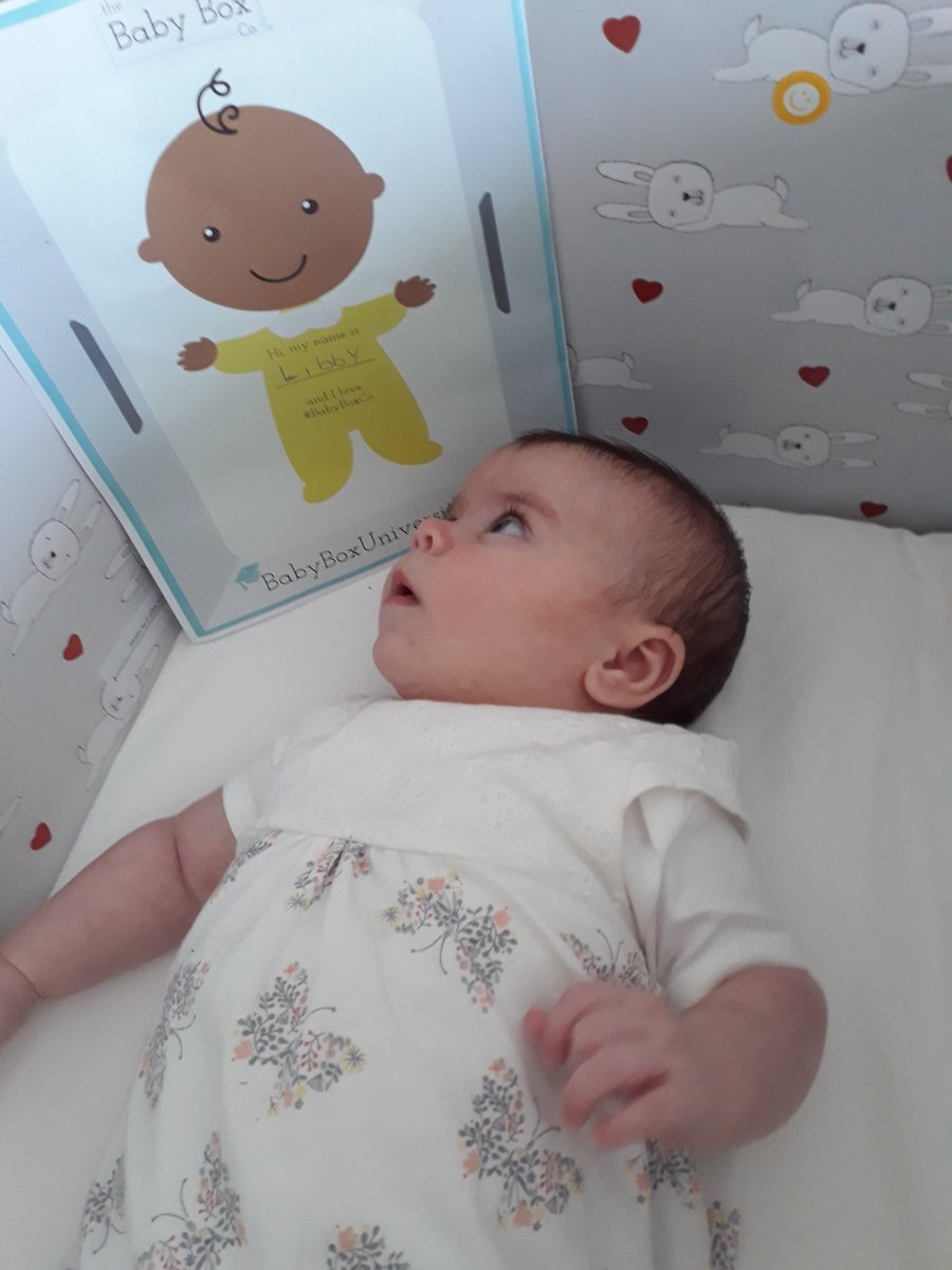 staceyhughes15's tweet photo. Last few night in @TheBabyBoxCo #babyboxco as she growing to fast at almost 12weeks she fill the thing 😢 stop growing baby https://t.co/UySX2LFU75