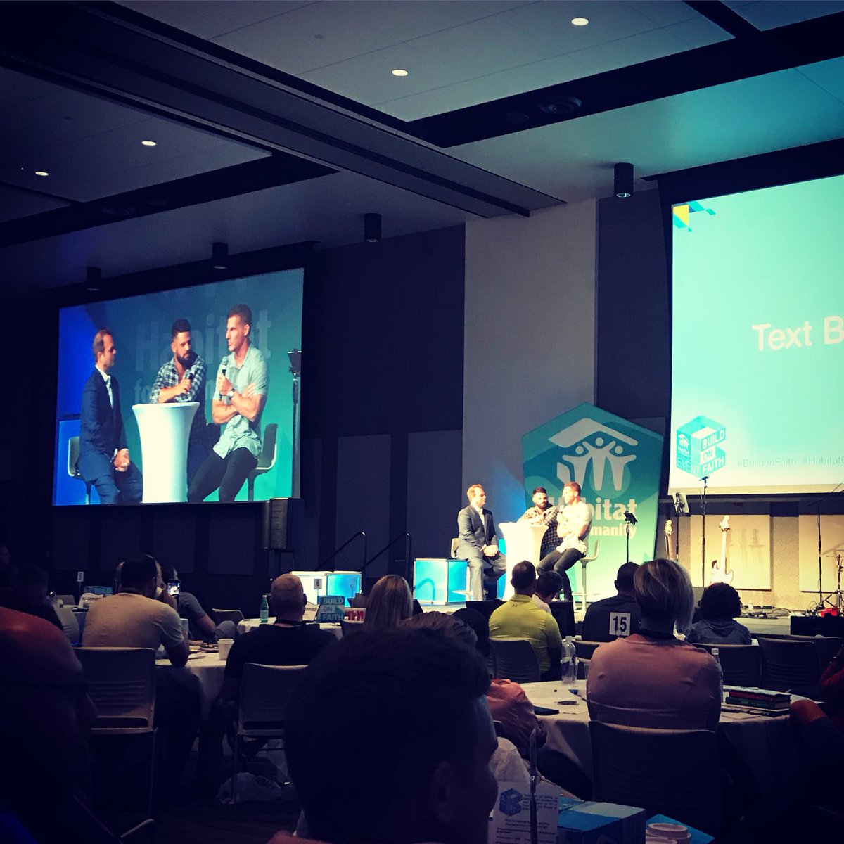 BigAMc's tweet photo. Fantastic learning experience with the @marklechurch leadership team at #BuildOnFaith today. Thank you @craiggroeschel, @stevenfurtick, and #HabitatGFW! https://t.co/DUzCKQWYiA