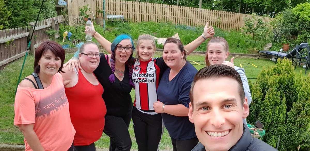 AtHomeFitness2's tweet photo. Amazing private  bootcamp with this mad crew. #fun #fitness #bootcamp #weightloss #Sheffield #Rotherham #Chesterfield https://t.co/CRF1rhxqrU