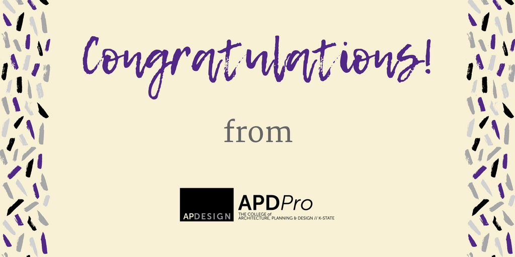 KStateAPDPro's tweet photo. Congratulations to the first @APDesignKState students to be certified in #APDPro, along with those who completed their yearly requirements! We appreciate your hard work! https://t.co/rPOSKFQtgL https://t.co/u0mt3vivPu