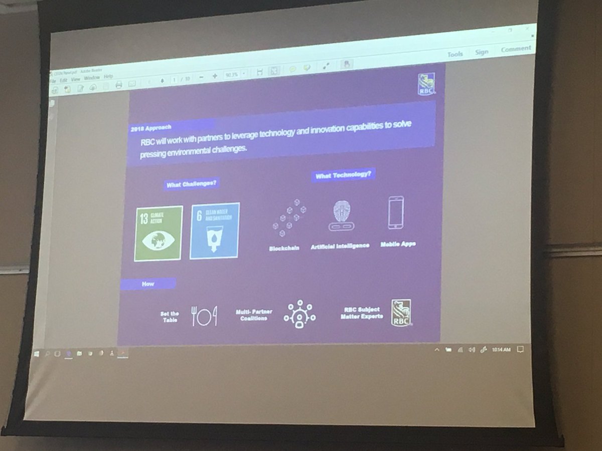SilverThea's tweet photo. Exploring the intersection of #environment and #technology. Huge opportunity to advance #opendata through initiatives like @DataStreamH2O @TheGordonFdn @cegn @benjmcnamee #cegn2018 #GreenOTF #OpenOTF https://t.co/ROi3c3s6X9