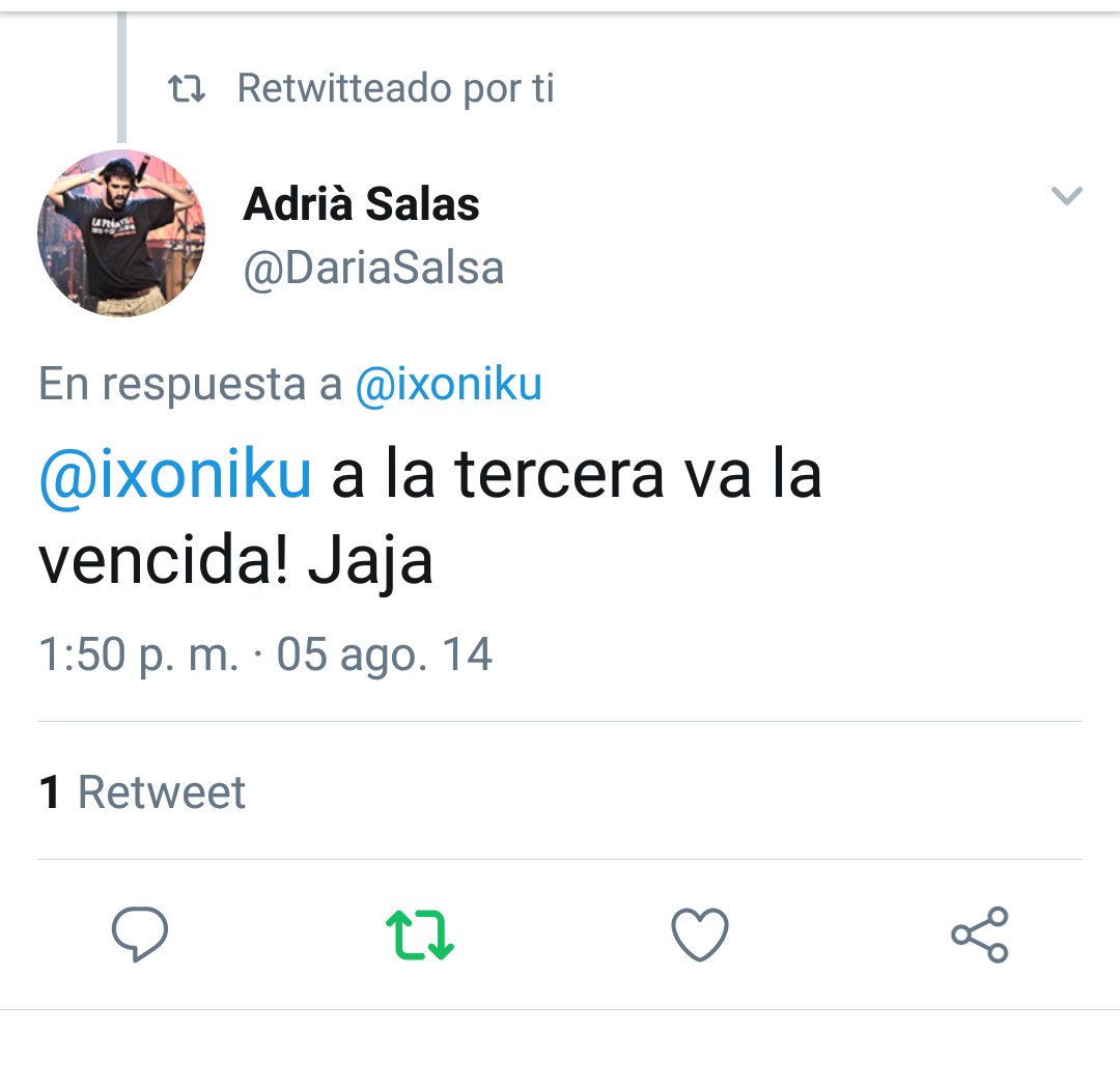 ixoniku's tweet photo. 4 años después será la tercera y la vencida @DariaSalsa?? Logroño 2018! https://t.co/9xMQzV8sCF