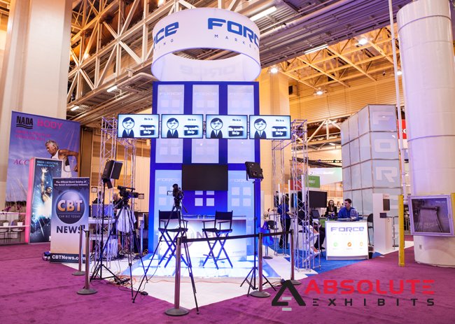 absolutexhibits's tweet photo. #TBT to the #NADA show where we produced @ForceMarketing #tradeshow booth. Their #booth featured LED displays, slick lighting and fabric enhanced signage. #eventpros #exhibitdesigners #convention #automotive #displays #exhibit #conventionbooth #branding #marketing #happyclient https://t.co/nDeCqHYrdG