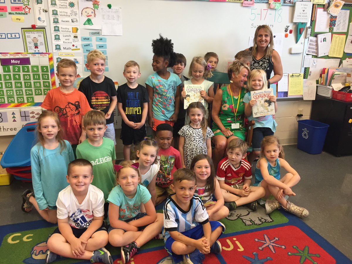 Thank you for the opportunity to spend time @NGSuperstars  and share my love of reading with Mrs. Pritchard's Kdg class!  Always remember the wise words of Pooh, "Stories make your heart grow." Mine grew. How about you? #ksdpd