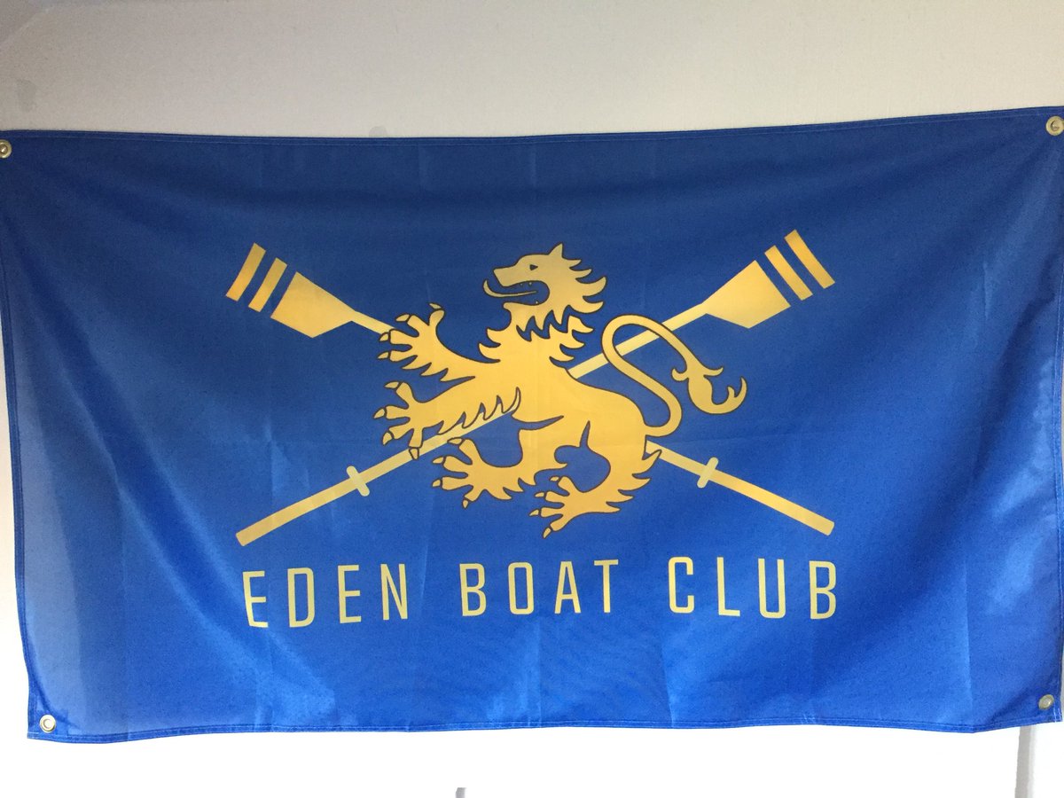 UStARowing's tweet photo. Thank you to Eden BC for their donation of our two new flags! #edenbc #ustabc #alumni @UStAAlumni https://t.co/h2l2QxkGLj