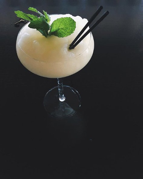“This frozen daiquiri, so well beaten as it is, looks like the sea where the wave falls away from the bow of a ship when she is doing thirty knots.” – #ErnestHemingway (📷: <a href="/eatasheville/">Eat Asheville</a> on Instagram!)
