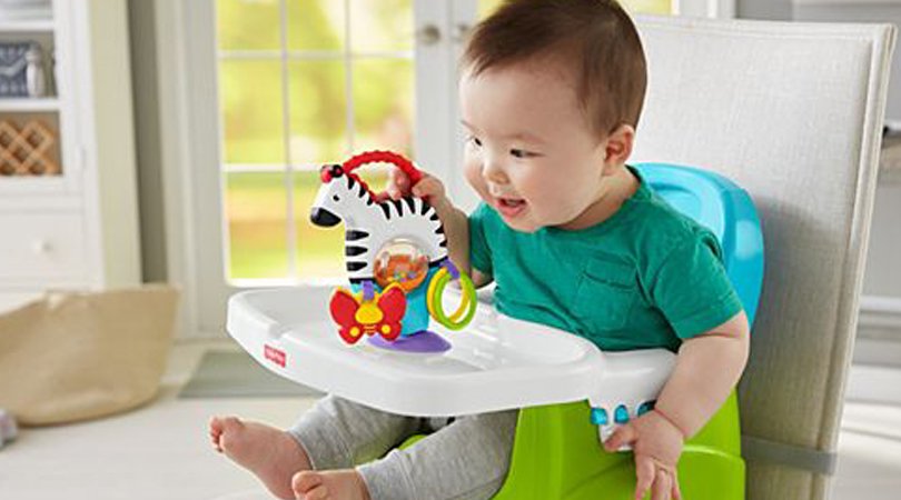 high chair activity tray