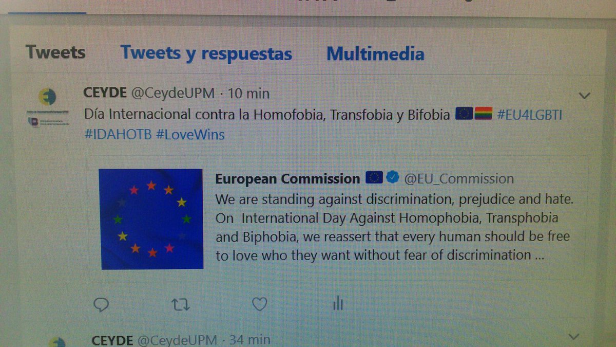 Mayrit68's tweet photo. Siempre por la igualdad de derechos y contra el odio. https://t.co/7XQ2q72AEY