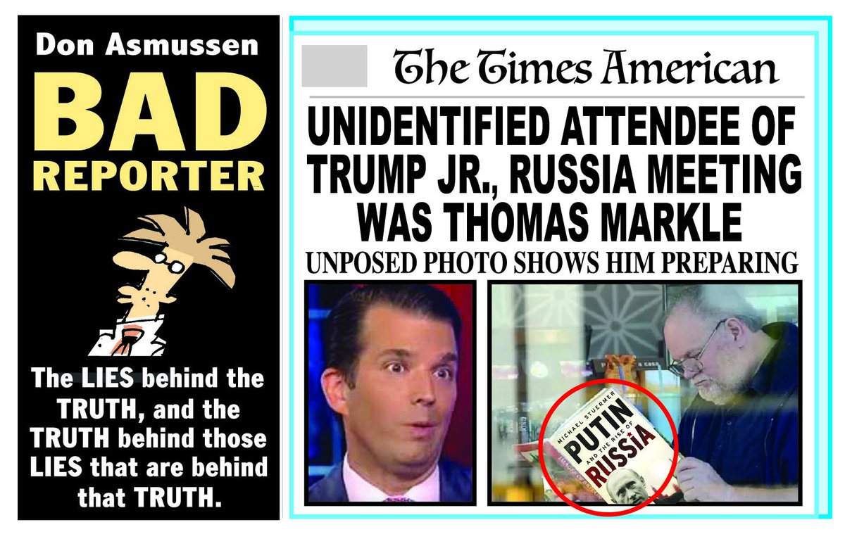 don_asmussen's tweet photo. NEW DETAILS ON TRUMP JR., RUSSIA MEETING at https://t.co/KuQg6fsktp
#DonaldTrumpJr
#TrumpJrRussia
#RussiaGate
#MeghanMarkle https://t.co/tKxcU3TJay
