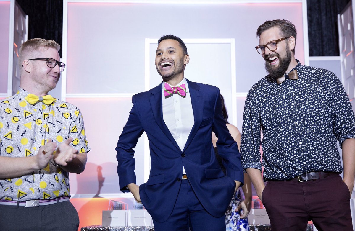 #ThrowbackThursday to the 2018 #ottawaweddingawards bow tie competition!