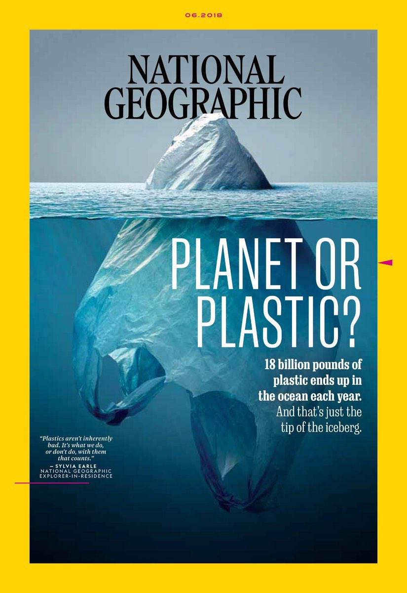 a_esteves's tweet photo. This cover is amazing. 👏🏻 @natgeo #savetheplanet #nomoreplasticwaste #deepocean #oceancleanup #magazine #design #brandengagement #artist #creativeguys #natgeo 🌊 https://t.co/Xls96ZbYfc