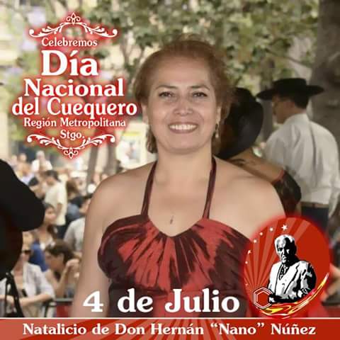 DCuequero's tweet photo. Un gran honor representar la coordinación de Región Metropolitana. Erika Troncoso, Coordinadora.#dianacionaldelcuequero https://t.co/iyMzIyez7J