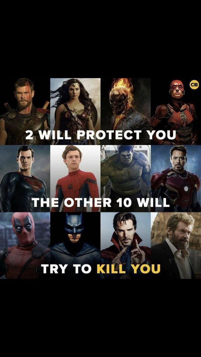 Karabo_Mokgoko's tweet photo. 2 will protect you
The other 10 will try to kill you.
Who’s on your team? https://t.co/VqID81wOiI