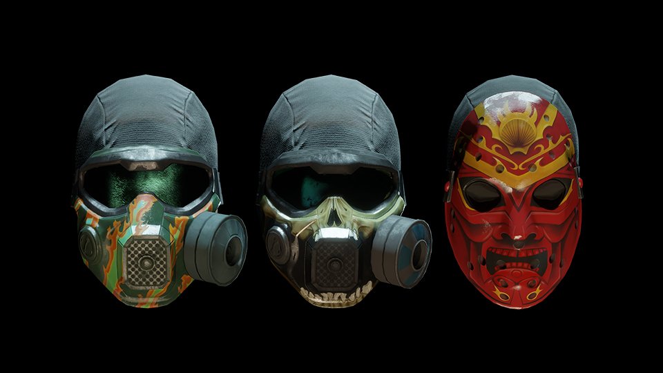 Billy ged samle affald Tom Clancy's The Division Twitter पर: "@willtonks94 You can get these masks  by completing Onslaught-specific Commendations!" / Twitter