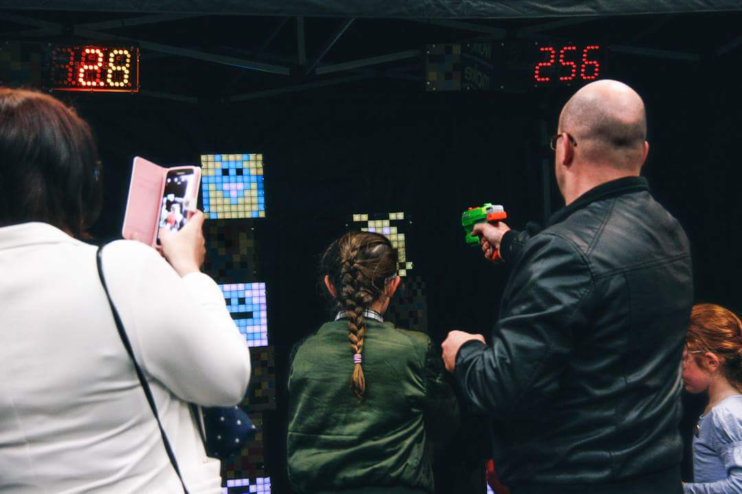Tomorrow is #LightNight. And we are so excited as always! Some pics from last years <a href="/MadeInvaders/">Made Invaders</a> <a href="/Liverpoollib/">Liverpool Libraries and Information Services</a> and this year we are at first time Light Night venue <a href="/SensorCityUK/">Sensor City</a>. We'll be ready to go from 5pm