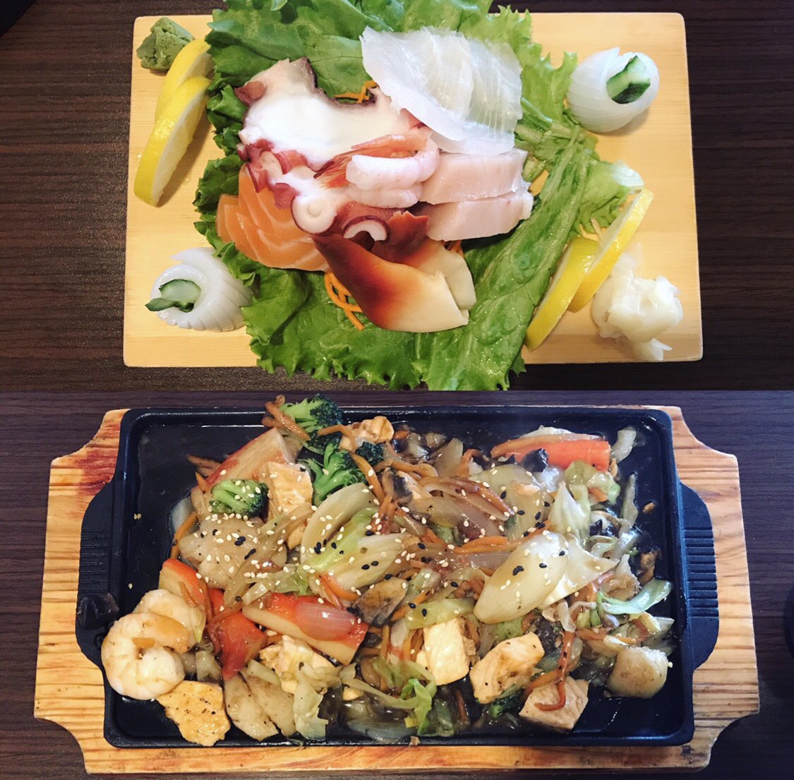 How do you like your seafood served? Raw or cooked 😋 #medicinehat #sushi #glutenfreeoptions #japanesefood #nutritious