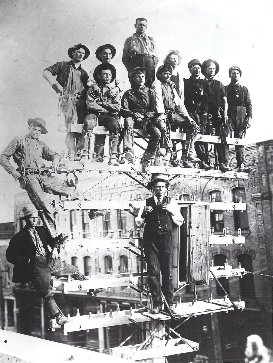 It’s Throwback Thursday so we’re throwing it all the way back to 1890 with this one! This plant crew celebrates the completion of a pole line by snapping a few pictures 😄 #tbt #ThursdayThoughts