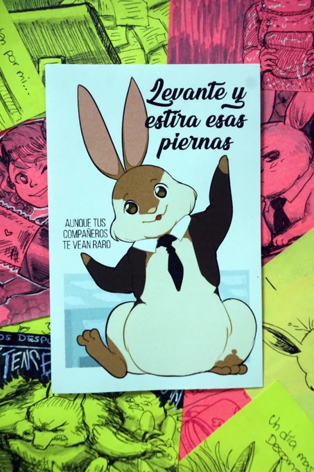 stickers del conejito godin 