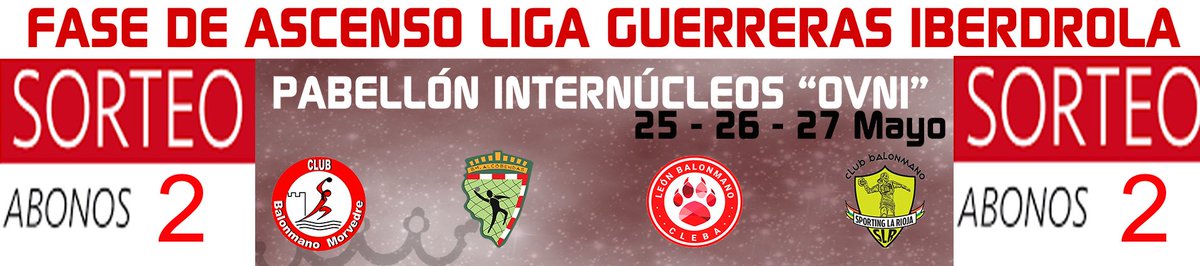 BMMorvedre's tweet photo. Llega una gran fiesta del balonmano a la provincia de Valencia.
Llega la fase se ascenso @IberdrolaDHF y te ofrecemos 2 abonos ¡GRATIS! para disfrutar de todos los partidos. Realizaremos un sorteo entre tod@s aquell@s que sigan a @BmMorvedre y retuiteen un Tweet hasta 23 de mayo https://t.co/Xvz6CgAth1