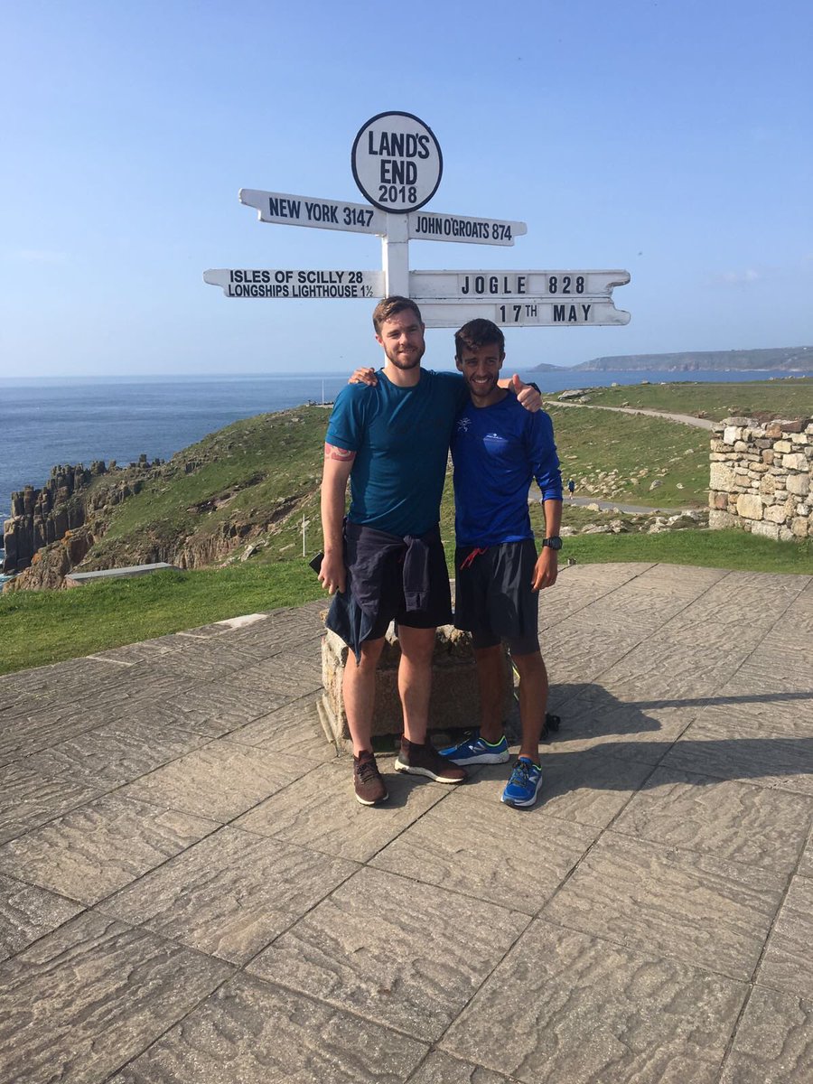 JOGLE_828's tweet photo. JOGLE 828 Complete! 828 miles RAN over 25 days! Epic Journey! A lot gained and learnt from it #experience! @ashmei @runr_uk @RAFBF @NewBalanceUK @MensRunningUK @ForcesRadioBFBS @MindCharity https://t.co/j9cQOXcVcJ