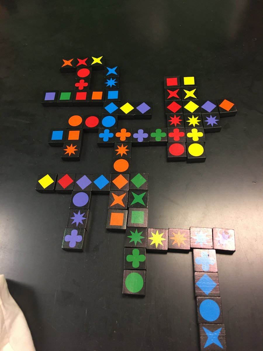 Colt Time fun playing MENSA's recommended game Qwirkle! #bsd220 <a href="/Prairie220/">BMS Prairie Campus</a>