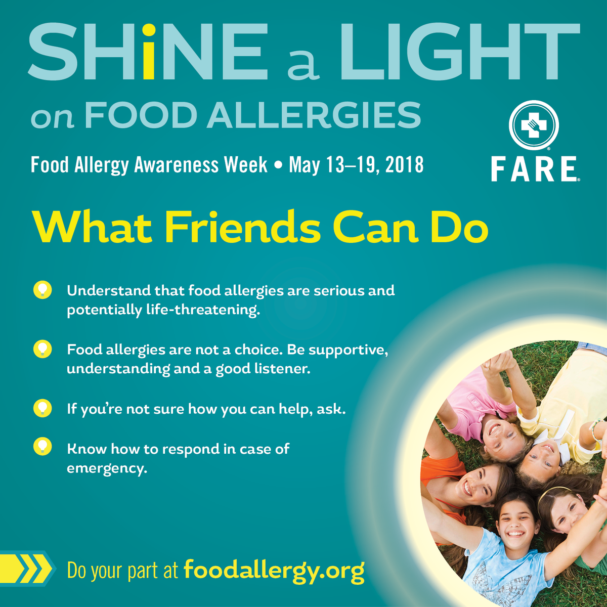 FoodAllergy's tweet photo. How can friends support your #foodallergy journey? #foodallergyweek https://t.co/Tarl7f6ebt https://t.co/dPgmCsuw2t