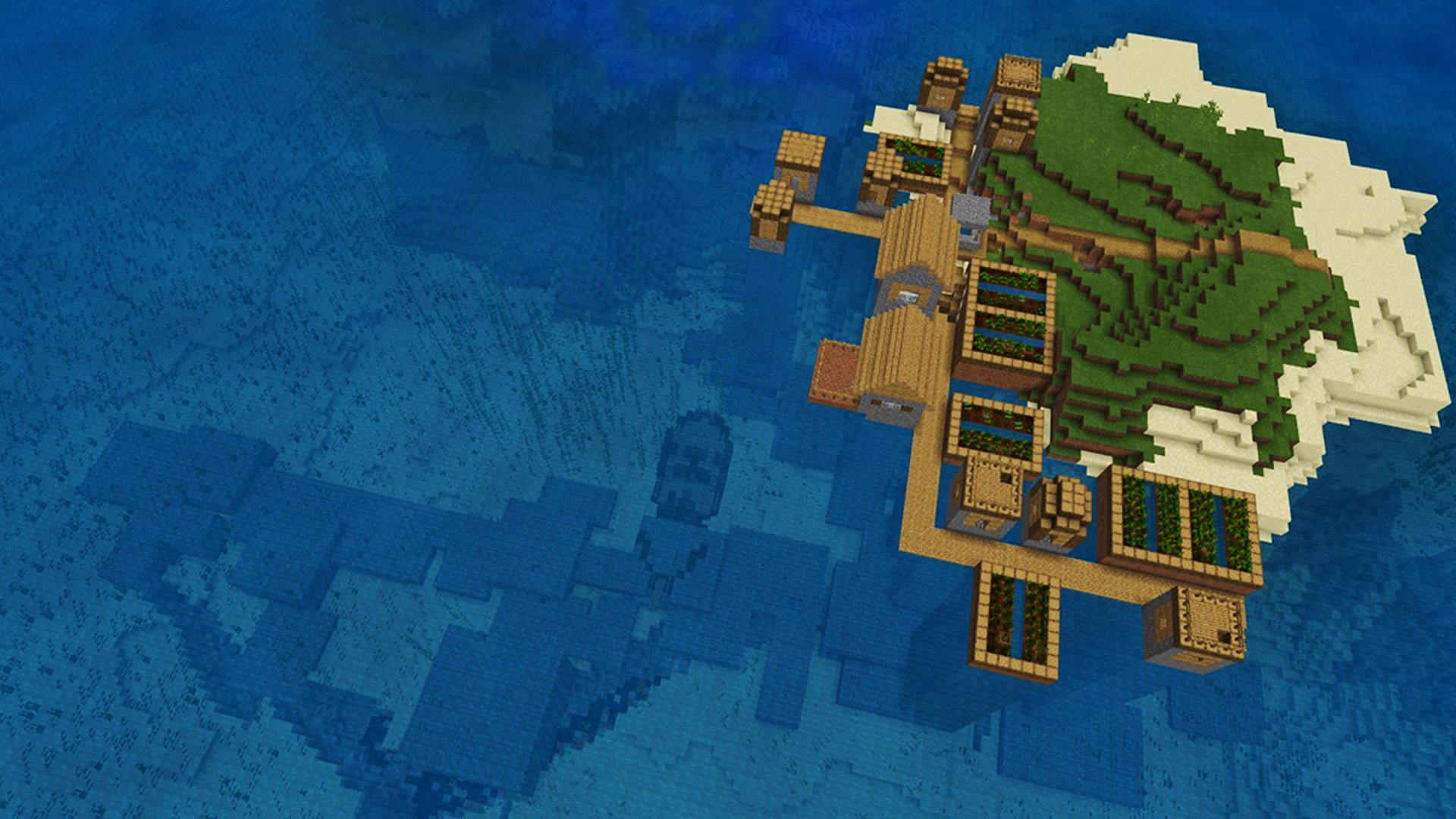 Jerenvids Oh Wow An Island With A Village Oh Wait What S That There S A Stronghold And A Shipwreck Right Next To It See Video Seed T Co Vckiarsbgx It S A Seed