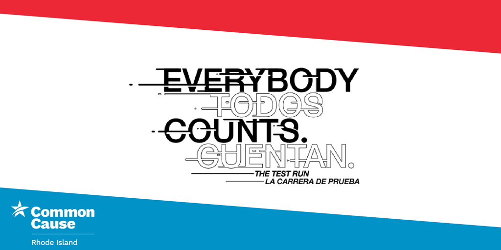 commoncauseri's tweet photo. Excited to announce that we are partnering with @CentralFalls_RI to host The Test Run on June 2nd to raise awareness of the census. #thetestrun Register here: https://t.co/aFvC3cJxMy https://t.co/jll8i9KntX