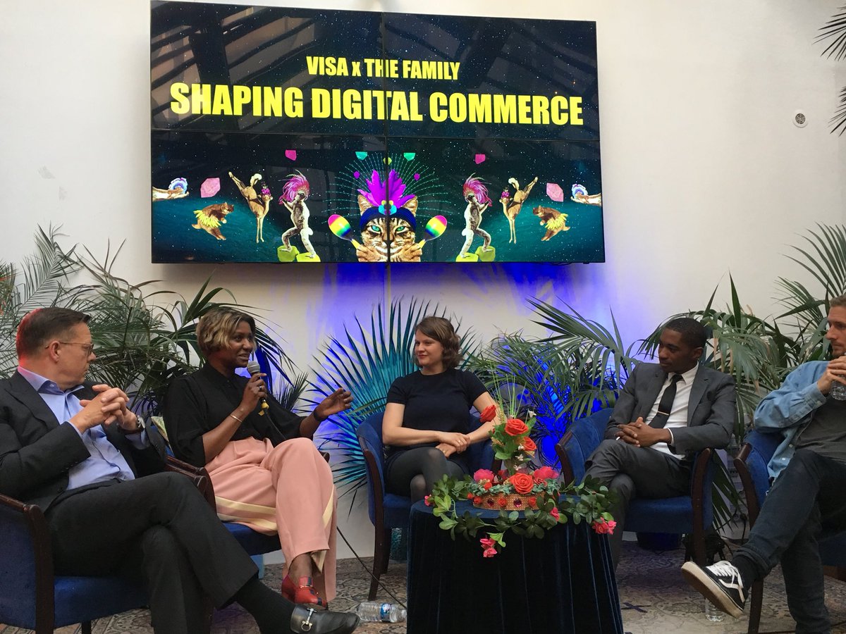 JustArapesh's tweet photo. “At the end of the day, it’s about #scale. You can have a lot of great #ideas, a lot of great #ux, you can’t do it on your own. You need traditional actors like #banks to do it.”
@SKereere #innovation @Visa_Fr #ShapingDigitalCommerce https://t.co/788l8wf32m