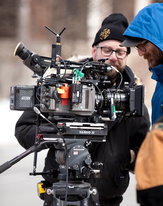 ❤️🎥When you love your equipment. Tune in to <a href="/fibetv1/">Fibe TV1</a> this September to see the next six episodes of #kitchenersync, filmed in part on this very camera! (📸cred: Greg Sager) #FibeTv #Waterloo #behindthescenes #canadianfilm #Film #KWAwesome #IndieFilm #indiefilmmaker