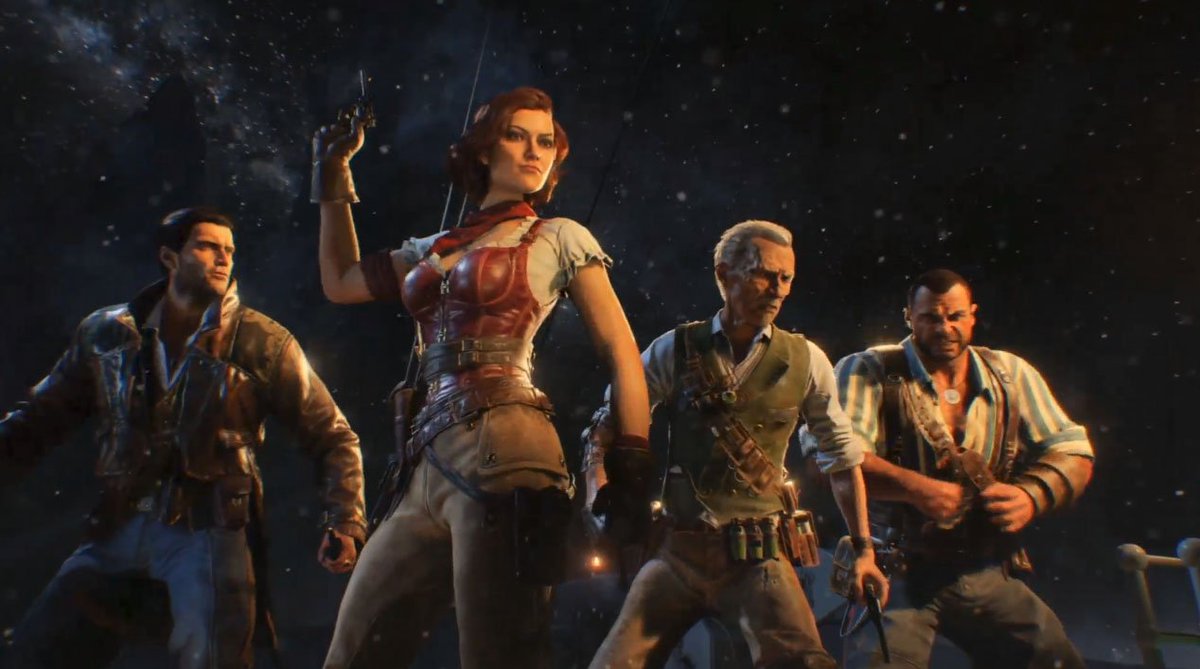 charlieINTEL's tweet photo. Your new Zombies crew #BlackOps4 https://t.co/3VGgxZQHdj