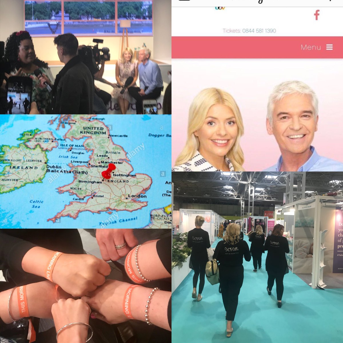 karlywhittaker's tweet photo. Today the office is at the NEC #ThisMorninglive  @scrun_by_whu great show .... https://t.co/rG6ZxVHtvq