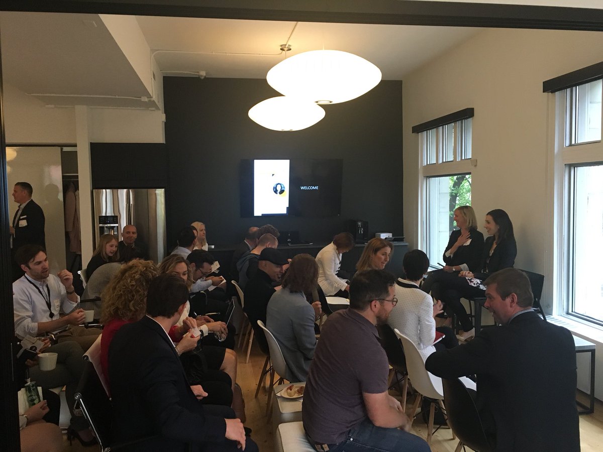 STRAAD_Consult's tweet photo. Kicking off an extraordinary event with @HollyRansom at the #STRAAD office in #YYC. #SeamlessLiving https://t.co/eueQI0cTVo