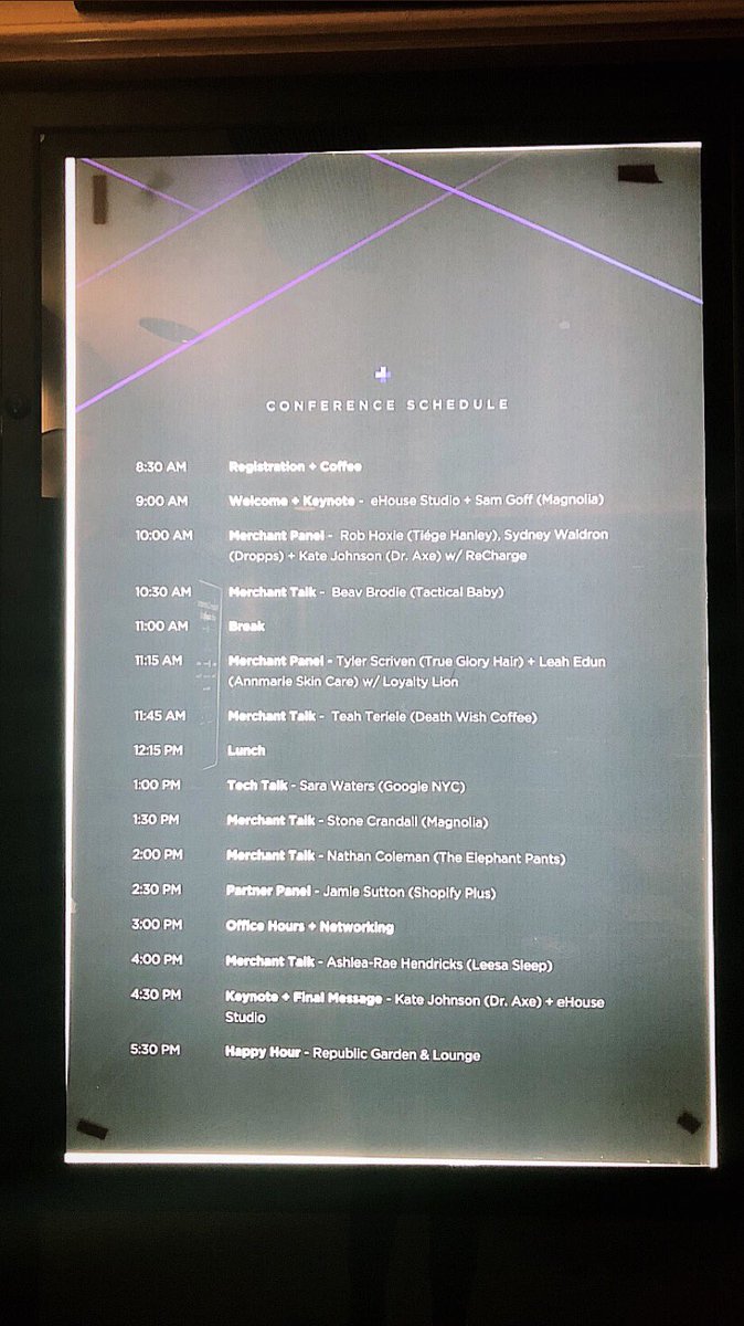 So many existing <a href="/DeathWishCoffee/">Death Wish Coffee Co.</a> partners here at the first <a href="/moderncommerce/">Modern Commerce</a> event.