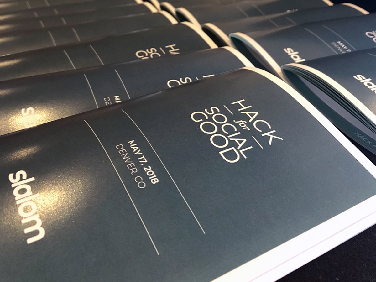 SlalomChicago's tweet photo. Today's the big day! Excited to have 3 Chicago teams on the ground competing for this year's Hack for Social Good championship title. Stay tuned for live Hackathon tweets + updates throughout the day! #slalomhackathon #imwithslalom #loveyourfuture https://t.co/jM7bF6eXVY