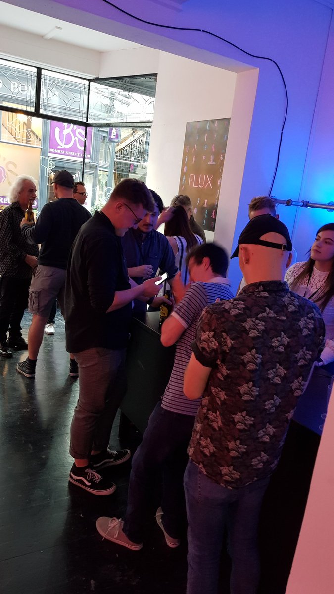 USWCreative's tweet photo. Congrats to all Media Production students graduating this summer! Here's a snapshot of their grad show Flux! ๐๐๐๐ #CardiffGradfest2018 https://t.co/NqwMgiqtII