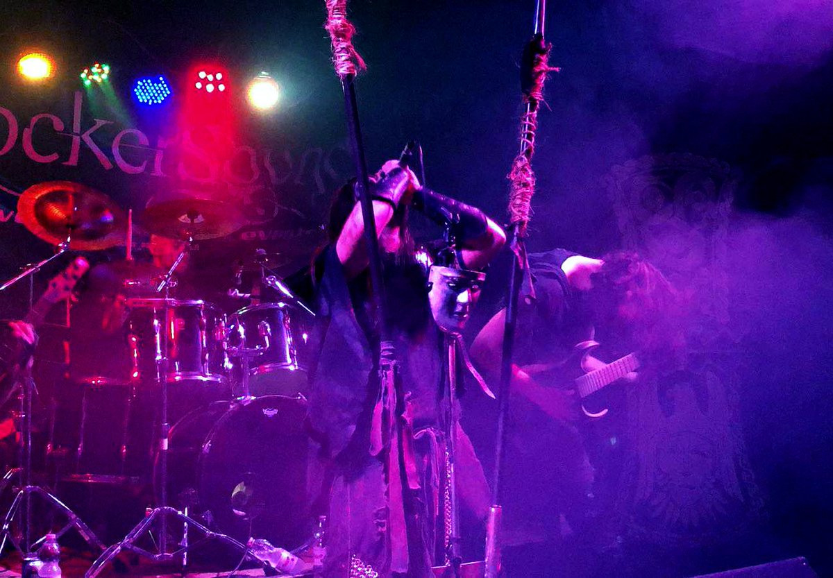 GotlandMetal's tweet photo. Gotland live at Blue Rose Saloon in Milan (🇮🇹)

📸 by Nikola Altea

#gotland #barbariclegions #italic #black #metal #band #italy #italian #live #show #concert #bluerosesaloon #club #thanks #nikolaaltea #photo #photographer #photography https://t.co/1TQD1VBOoo