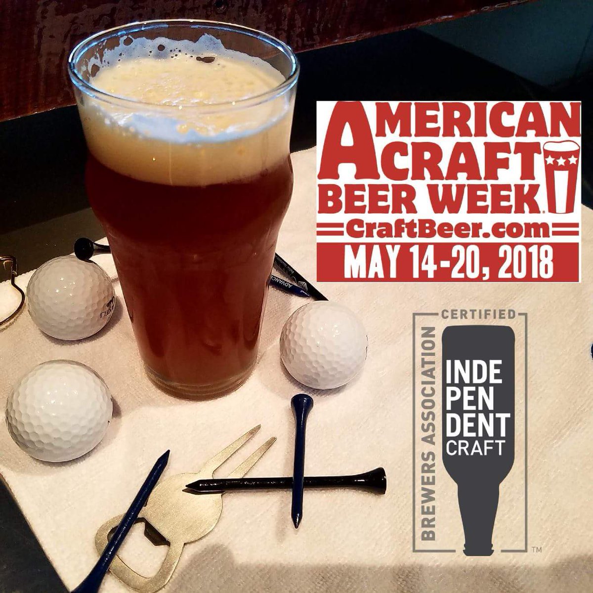 BlueWolfBrew's tweet photo. In celebration of #acbw2018 we are releasing the 2nd beer in our 1 Hop 1-der series. Come try our No Coast Pale Ale- Denali edition. #bwbc #1stbreweryinBP https://t.co/CgREWcmx4X