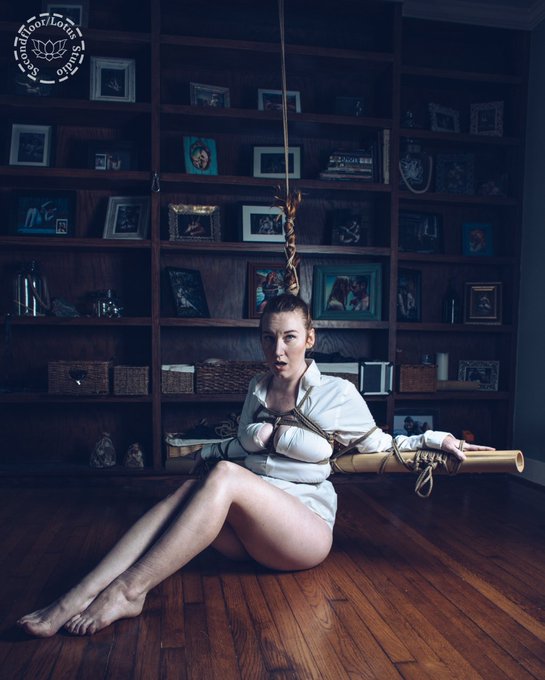 I don't think I'll ever tire of bamboo crucifixions rope and photos by @secondfloor_fet  more on Patreon: