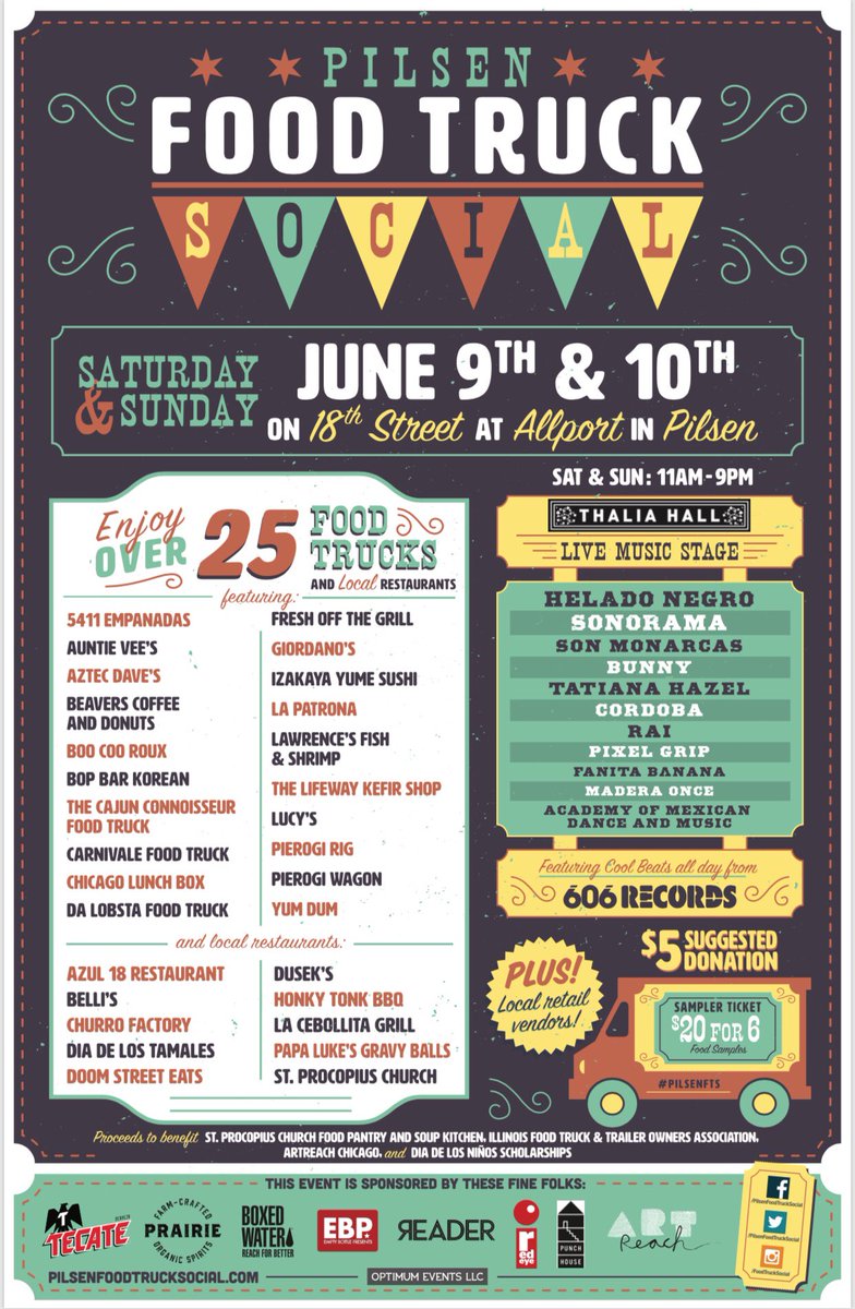 606Records's tweet photo. ¡Salud! @PilsenFTS and @ThaliaHallChi are having us back this year to help out. We've invited some good friends to spin on 6/9-10. DJ lineup includes Bryan Kveton | Big Jim | Potions | Joshua Reyes | Ashina Hamilton | DJ Rampage | MaddJazz | Sean Taylor. Thanks to all involved! https://t.co/L3G5bOhb3x