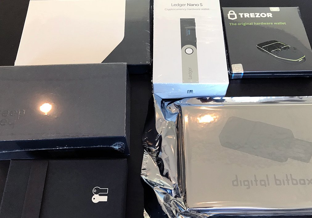 TheCryptoShopCA's tweet photo. Select from most diversified stock of #Crypto hardware wallets in #Canada and the #USA , #Ledger #Trezor #KeepKey #DigitalBitBox #KeyWallet and more plus cold storages from #Cryptosteel #CryptoKeyStack #BillFODL #TheCryptoShop Free after sales support https://t.co/hhgKS15nfX https://t.co/UuDgUCNzYq