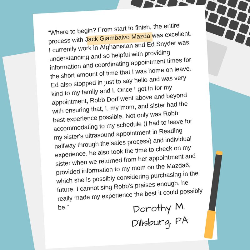 This positive customer feedback is why we love working with the community and enjoy what we do! #CustomerService Matters