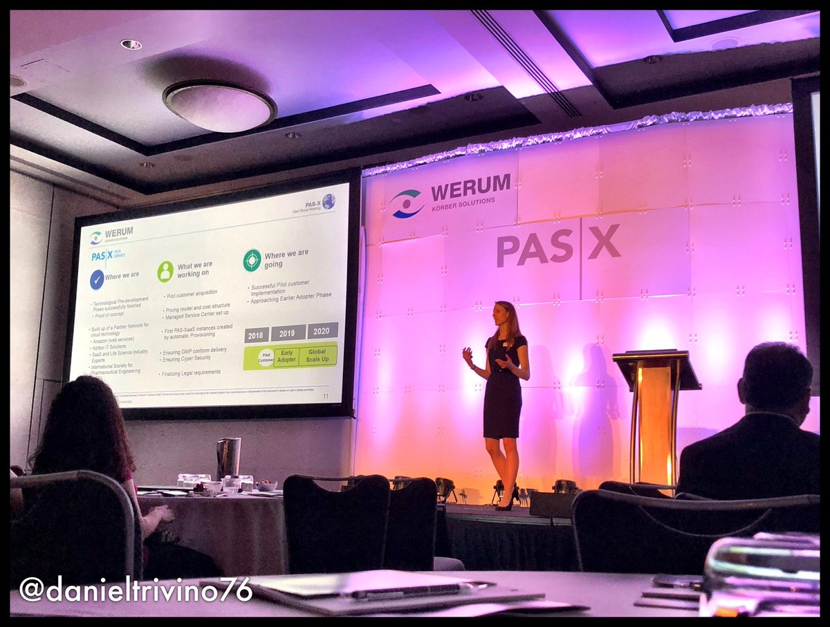 danieltrivino76's tweet photo. Looking forward in learning the latest trends that #Werum is setting in the #MES world. #PASXUGM - https://t.co/ym5lX05Qha https://t.co/MFEuiI7KO2